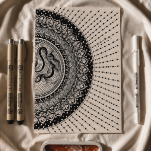 Semi Mandala Art