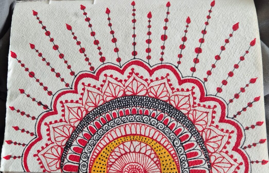 Floral Mandala Art