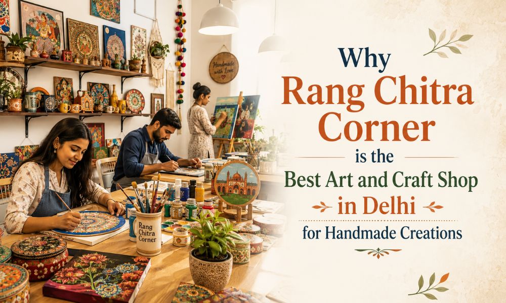 Why Rang Chitra Corner is the Best Art and Craft Shop in Delhi for Handmade Creations