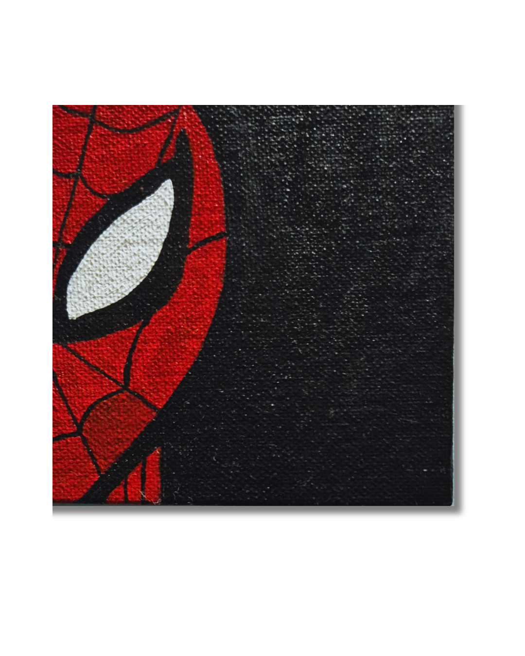 Spider-Man Inspired Red & Black Canvas Art
